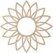 Ekena Millwork Daisy Wood Fretwork Pierced Ceiling Medallion, Alder, 36"OD x 13 7/8"ID x 3/8"T CMWP36X36X0375DAAL - alternate 3
